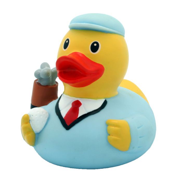 Игрушка для ванной Funny Ducks Утка Гольфист Фото