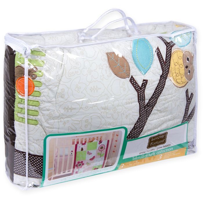 Детский постельный набор Luvena Fortuna з малюнком пташки Фото