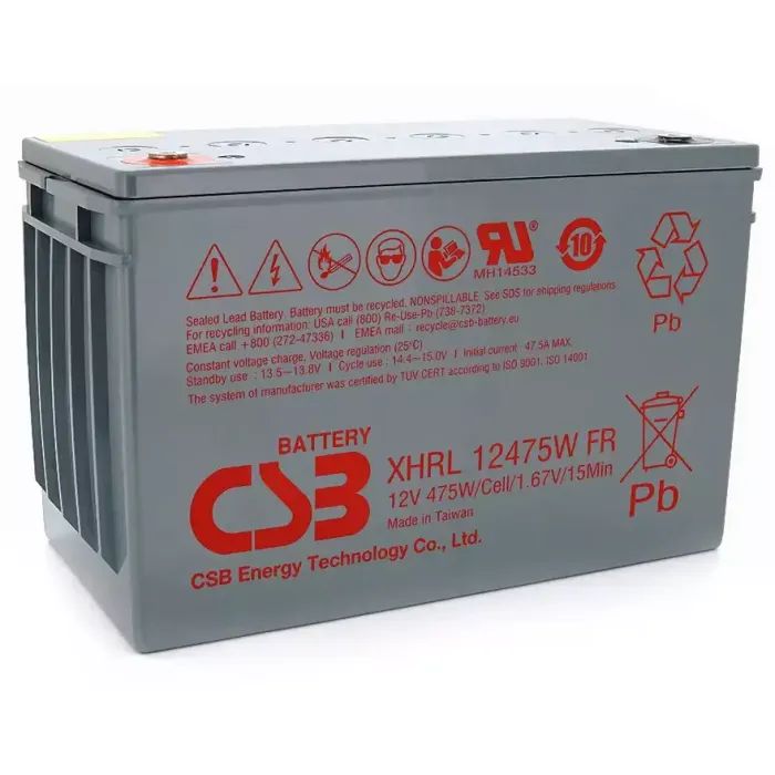 Батарея к ИБП CSB XHRL12475W, 12V 118.8Ah Фото