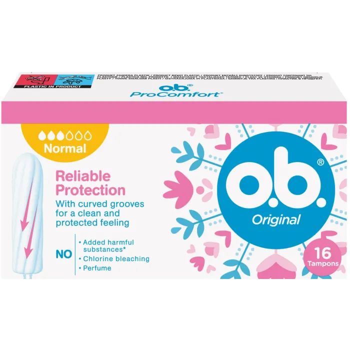 Тампоны o.b. Original Normal 16 шт. Фото