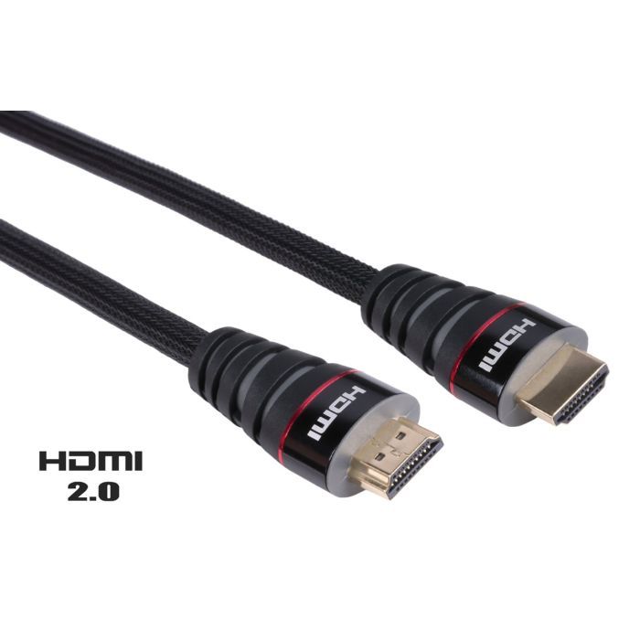 Кабель мультимедийный Vinga HDMI M to HDMI M 1.8m Фото