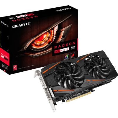 Видеокарта GIGABYTE Radeon RX 480 4096Mb WINDFORCE 2 Фото