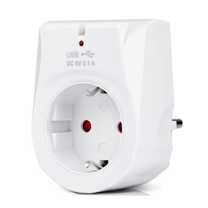 Зарядное устройство REAL-EL 2*USB 10W Фото