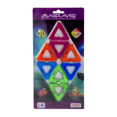 Конструктор Magplayer Дополнительный набор 8 элементов Фото