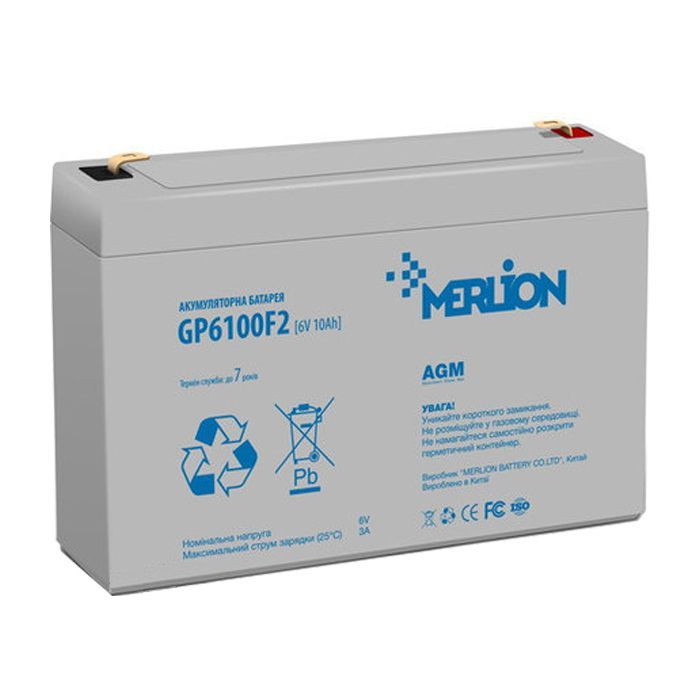 Батарея к ИБП Merlion 6V-10Ah Фото