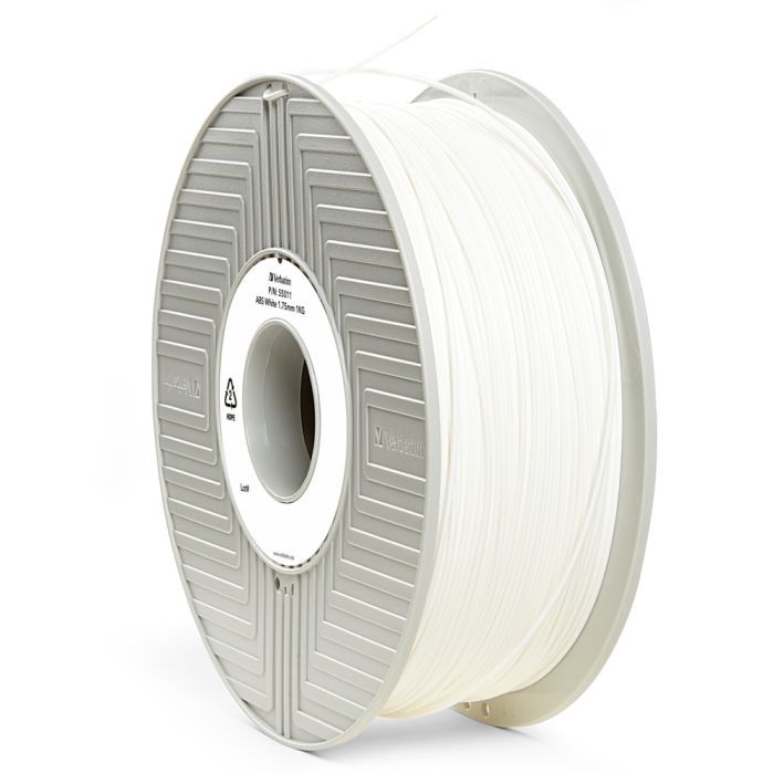 Пластик для 3D-принтера Verbatim ABS 1.75 mm white 1kg Фото
