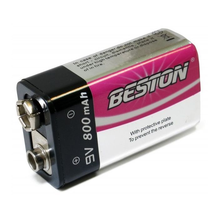 Аккумулятор Beston CR-9V 800mAh Li-ion Фото