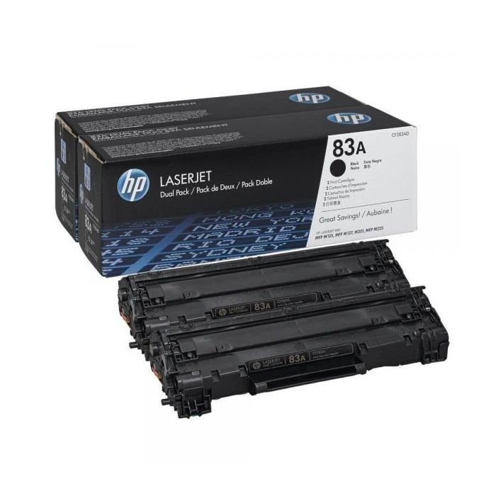 Картридж HP LJ 83A Black Dual Pack Фото