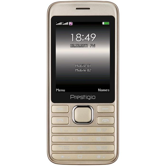 Мобильный телефон Prestigio 1281 Duo Gold Фото
