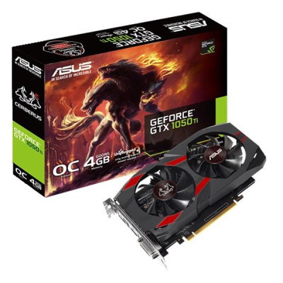 Видеокарта ASUS GeForce GTX1050 Ti 4096Mb CERBERUS OC Фото