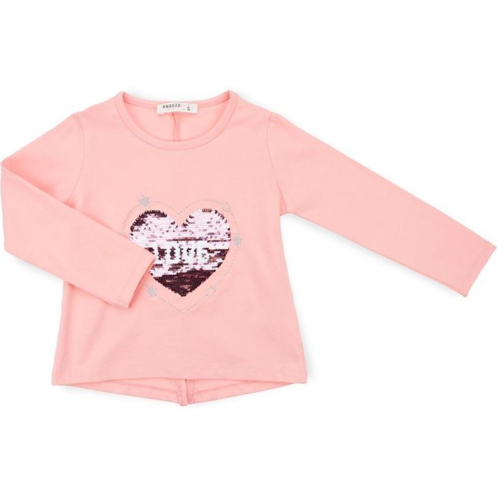 Кофта детская Breeze с аппликацией перевертышем "LOVE" Фото