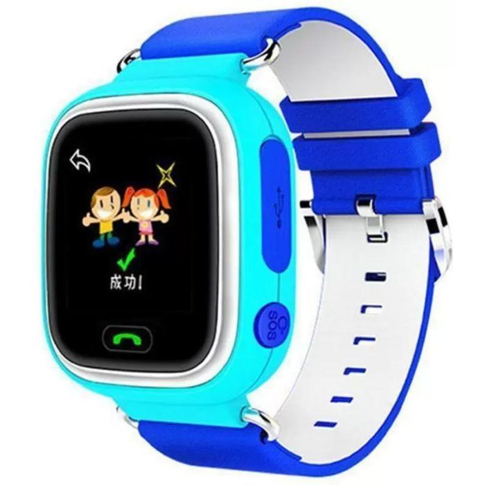 Смарт-часы UWatch Q90 Kid smart watch Blue Фото
