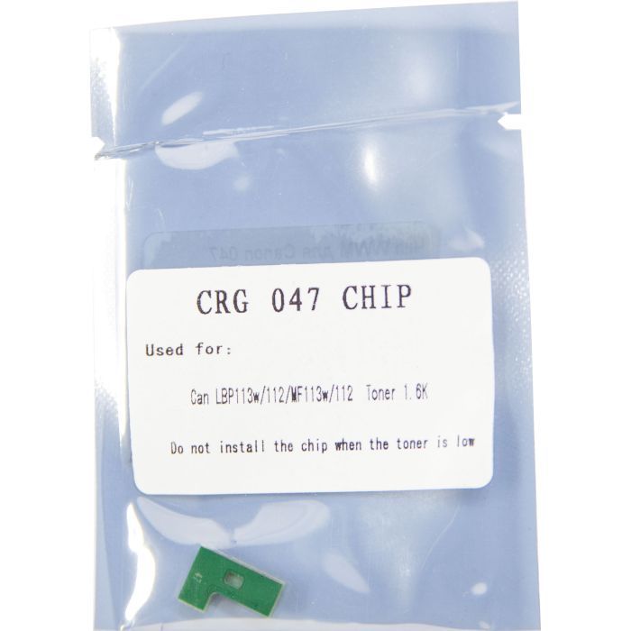 Чип для картриджа WWM CANON 047 Black 1.6K Фото