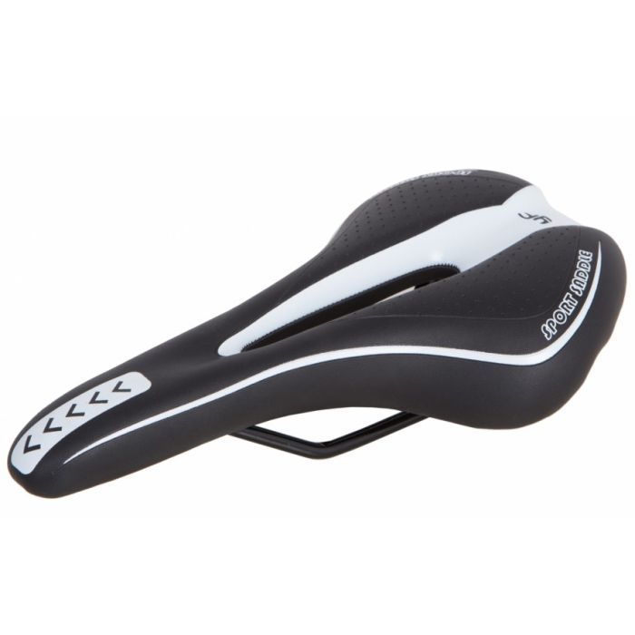 Седло Velotrade MTB " 270*140 чёрно-белый YF-1018 Фото