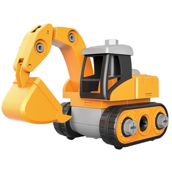 Конструктор Microlab Toys Будівельна техніка - Екскаватор Фото