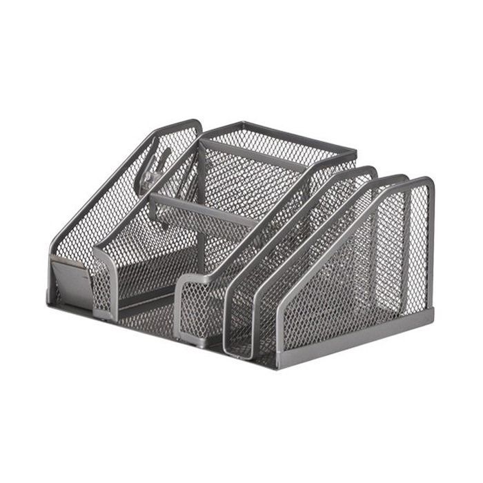 Подставка для мелочей Buromax 210x150x100 мм, wire mesh, silver Фото