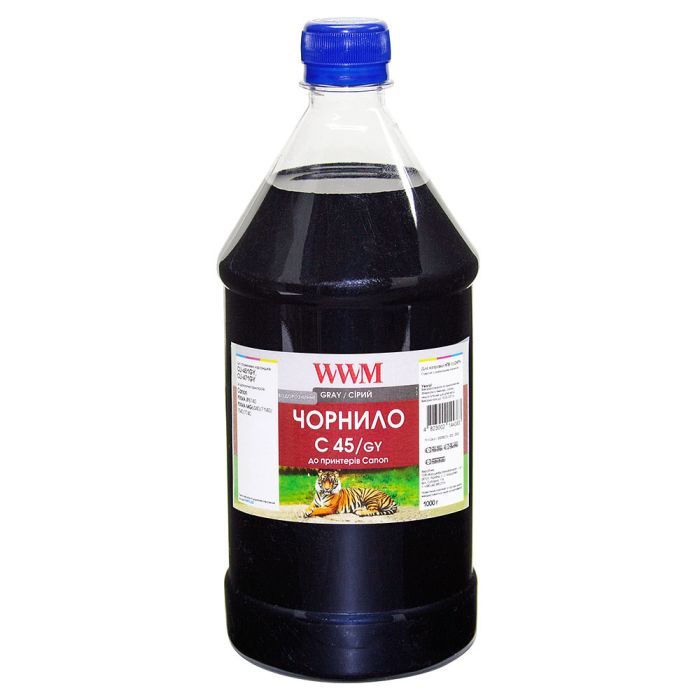 Чернила WWM Canon CLI-451GY 1000г Gray Фото
