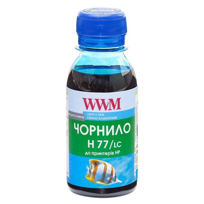 Чернила WWM HP №177/85 100г Light Cyan Фото