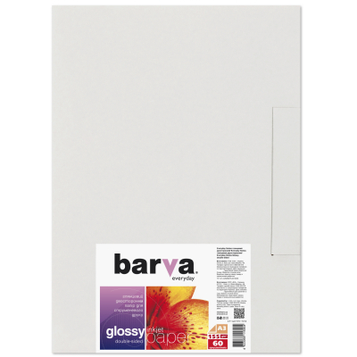 Фотобумага Barva A3 155г Everyday Glossy double-sided 60с Фото