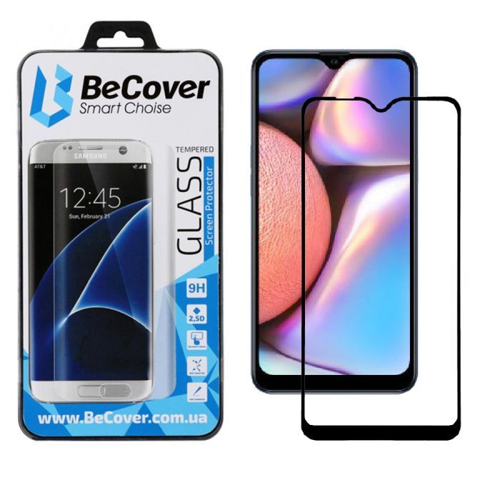 Стекло защитное BeCover Samsung Galaxy A10s 2019 SM-A107 Black Фото