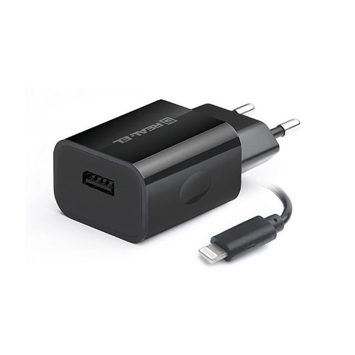 Зарядное устройство REAL-EL CH-217 black Фото