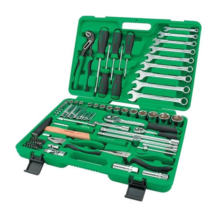 Набор инструментов Toptul комбінований 80од. Фото