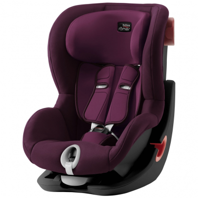 Автокресло Britax-Romer King II Black Series Burgundy Red Фото