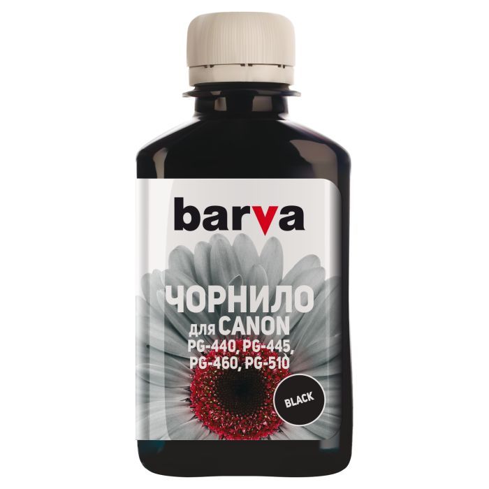 Чернила Barva CANON PG-440/PG-460 180мл BLACK Pigm. Фото