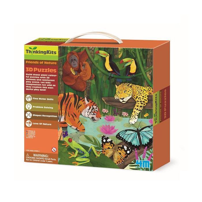 Пазл 4М 3D Тропический лес Фото