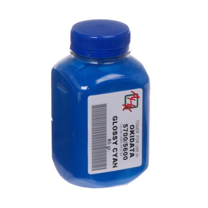 Тонер AHK OKI C5600/5700 , 85г Cyan Фото