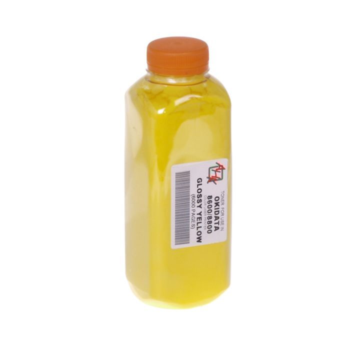 Тонер AHK OKI C8600/8800, 160г Yellow Glossy Фото
