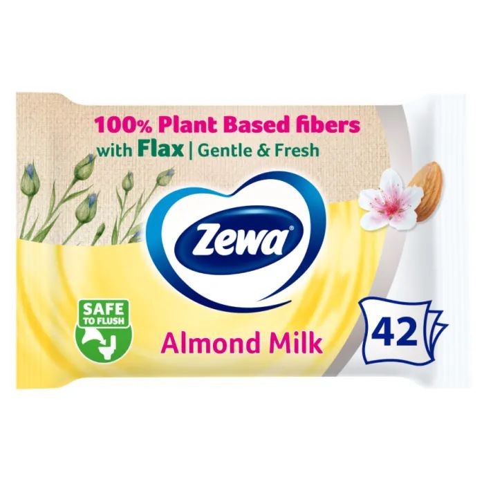 Туалетная бумага Zewa Pure без аромата 42 шт. Фото