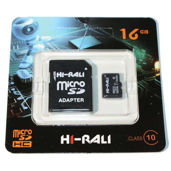 Карта памяти Hi-Rali 16GB microSDHC class 10 UHS-I Фото