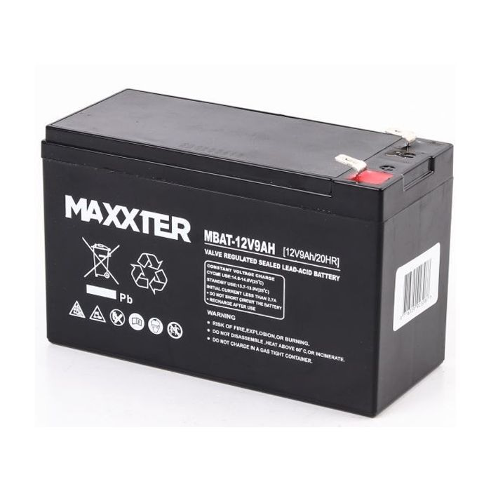 Батарея к ИБП Maxxter 12V 9AH Фото