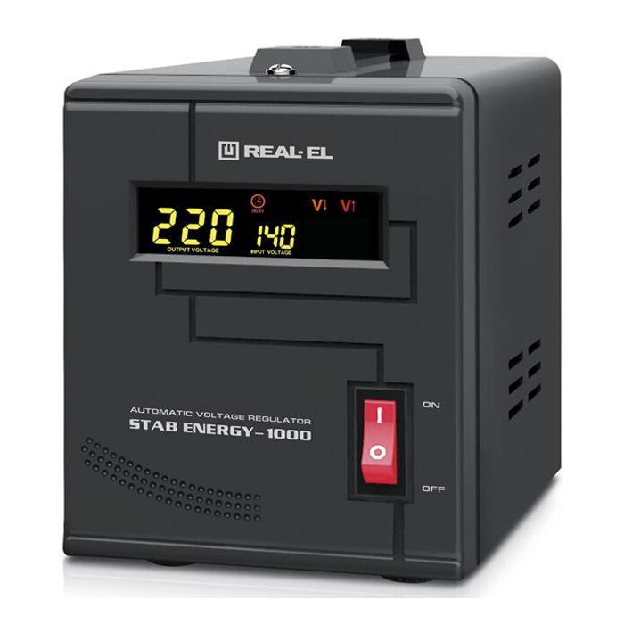 Стабилизатор напряжения REAL-EL STAB ENERGY-1000 Фото 3