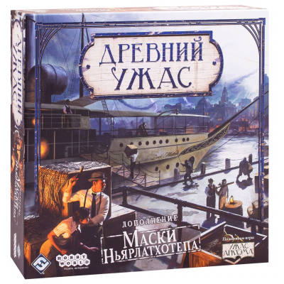 Настольная игра Hobby World Стародавній Жах: Маски Ньярлатхотепа Фото