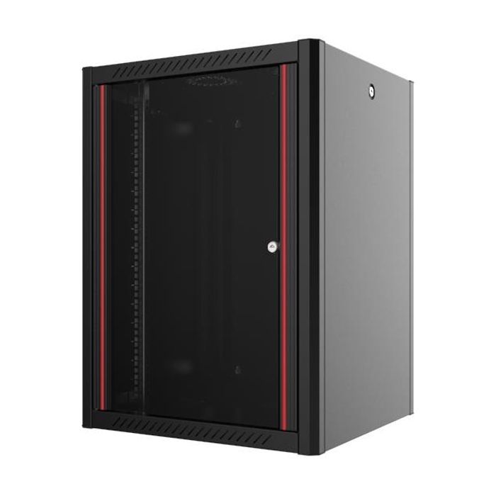 Шкаф настенный Mirsan WTN 19" 12U 600x450, RAL 9005 Фото