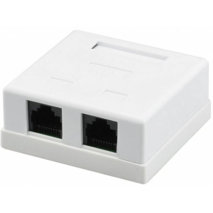 Компьютерная розетка Kingda RJ45x2 UTP cat.5e Фото