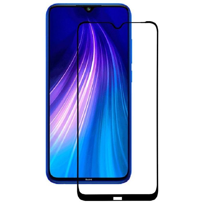 Стекло защитное BeCover Xiaomi Redmi Note 8 Black Фото