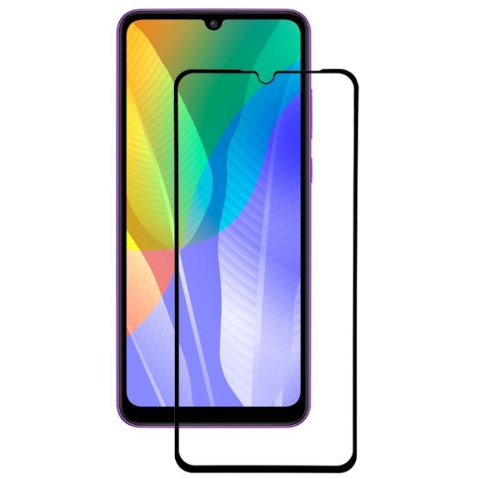 Стекло защитное BeCover Huawei Y6p Black Фото