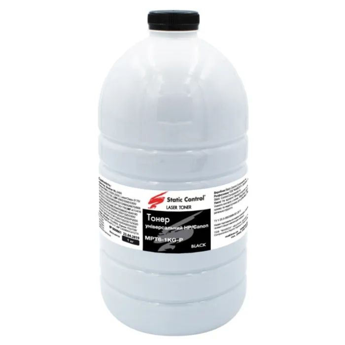 Тонер Static Control HP/Canon MPT6 1кг фасовка Фото