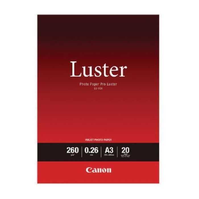 Фотобумага Canon A3 Luster Paper LU-101, 20л Фото