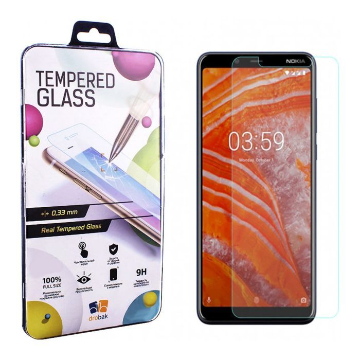 Стекло защитное Drobak Nokia 3.1 Plus (446319) Фото
