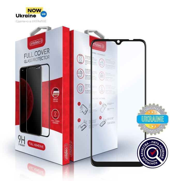 Стекло защитное Intaleo Full Glue Xiaomi Redmi 9А Фото