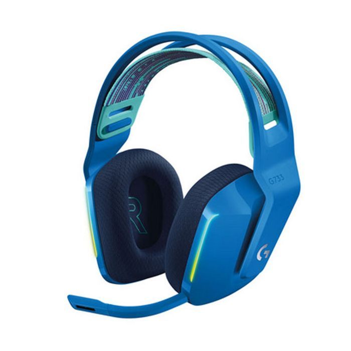 Наушники Logitech G733 Lightspeed Wireless RGB Gaming Headset Blue Фото