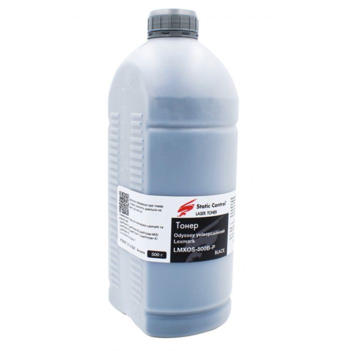 Тонер Static Control Lexmark Universal, Odyssey, 500г, фасовка Фото