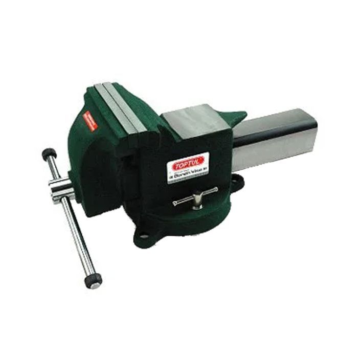 Тиски Toptul слесарные 75 мм 3" поворотные Фото