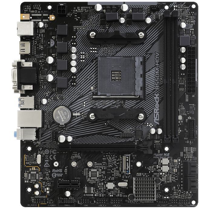 Материнская плата ASRock B550M-HDV Фото