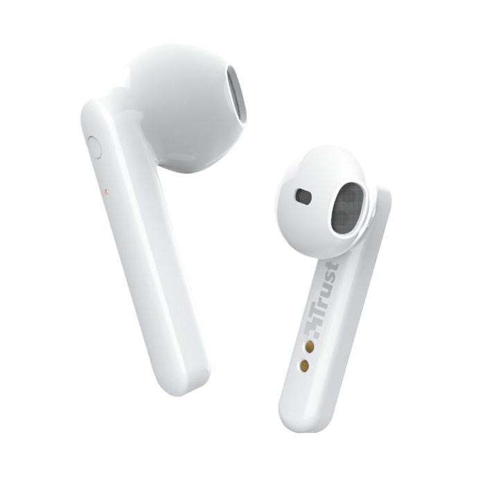 Наушники Trust Primo Touch True Wireless Mic White Фото
