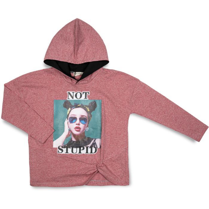 Кофта детская RG "NOT STUPID" Фото
